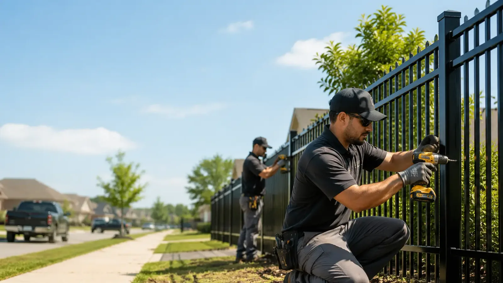 Metal Fence Installation in Missouri City, MO